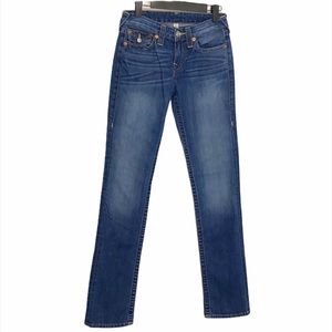 True Religion Slim Straight Jeans Size 27
